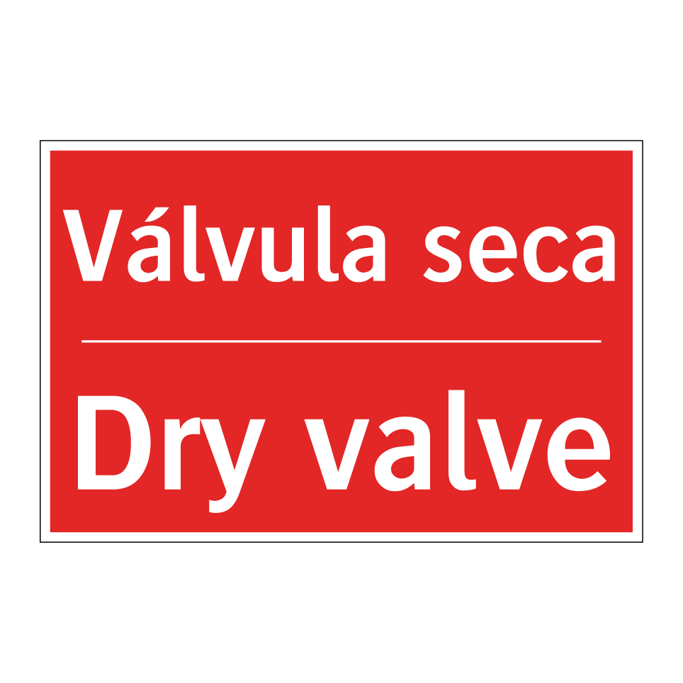 Válvula seca - Dry valve