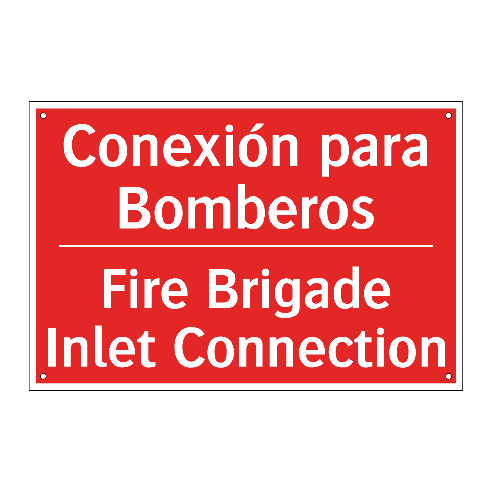 Conexión para Bomberos - Fire Brigade Inlet Connection