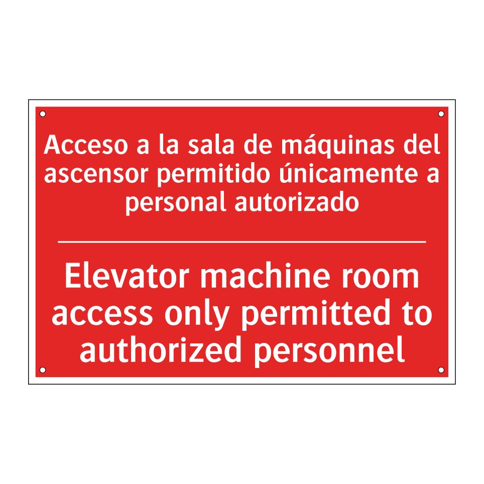Acceso a la sala de máquinas /.../ - Elevator machine room access /.../