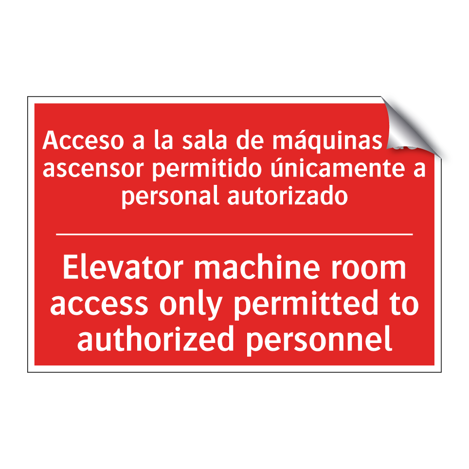 Acceso a la sala de máquinas /.../ - Elevator machine room access /.../