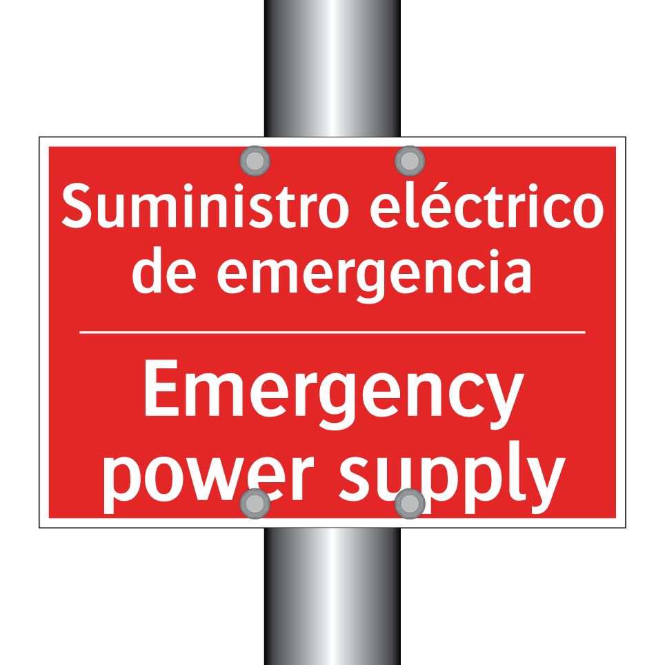 Suministro eléctrico de /.../ - Emergency power supply