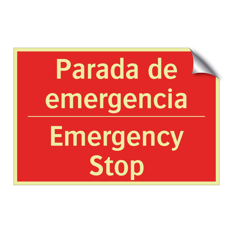 Parada de emergencia - Emergency Stop