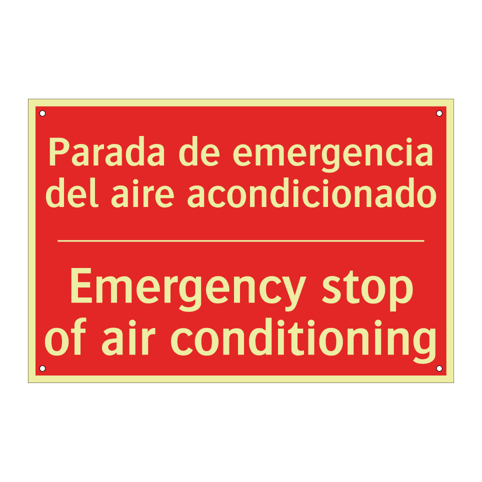 Parada de emergencia del aire /.../ - Emergency stop of air /.../