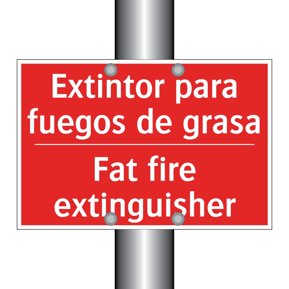 Extintor para fuegos de grasa - Fat fire extinguisher