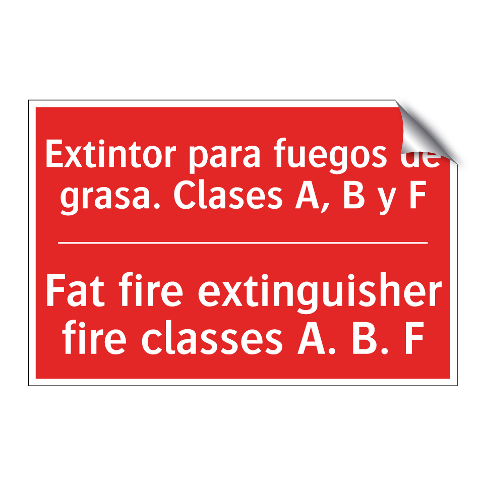 Extintor para fuegos de /.../ - Fat fire extinguisher fire /.../