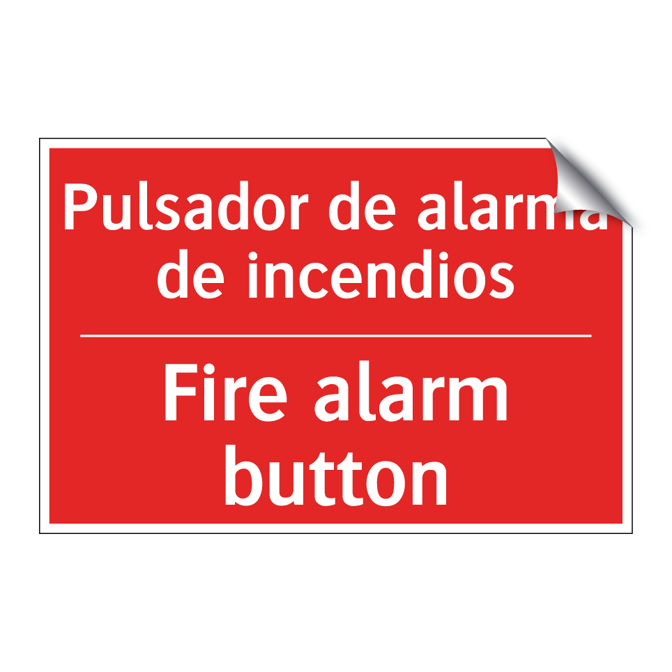 Pulsador de alarma de /.../ - Fire alarm button