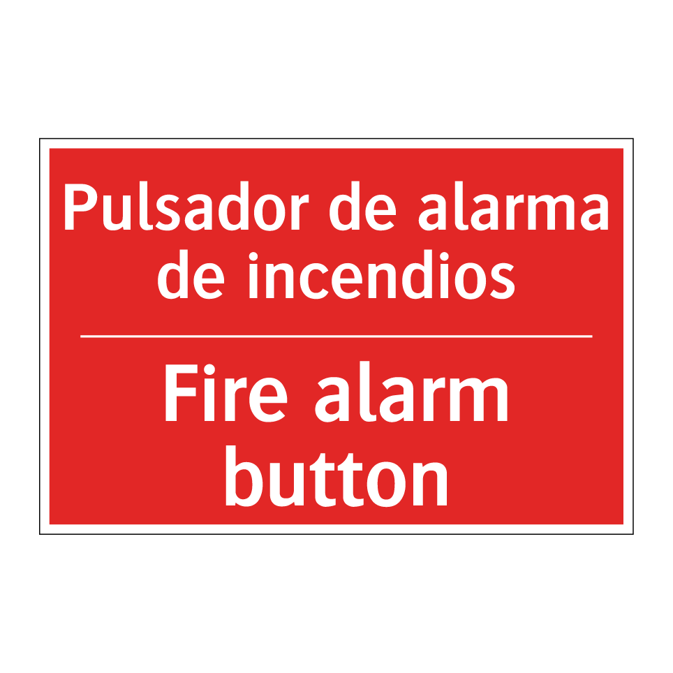 Pulsador de alarma de /.../ - Fire alarm button
