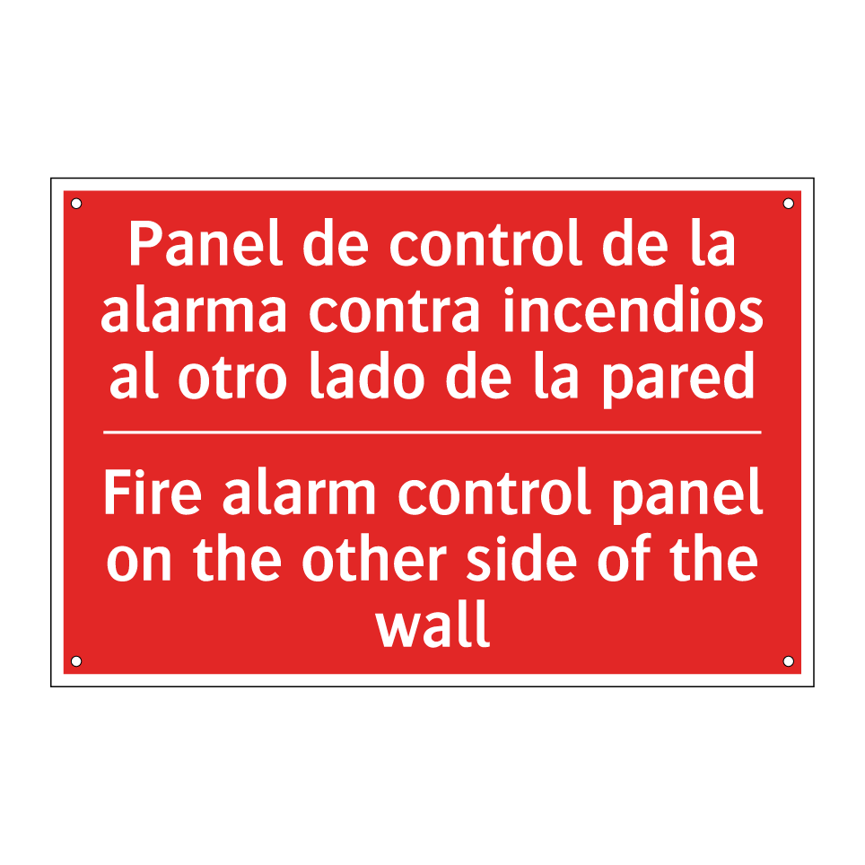 Panel de control de la alarma /.../ - Fire alarm control panel on /.../