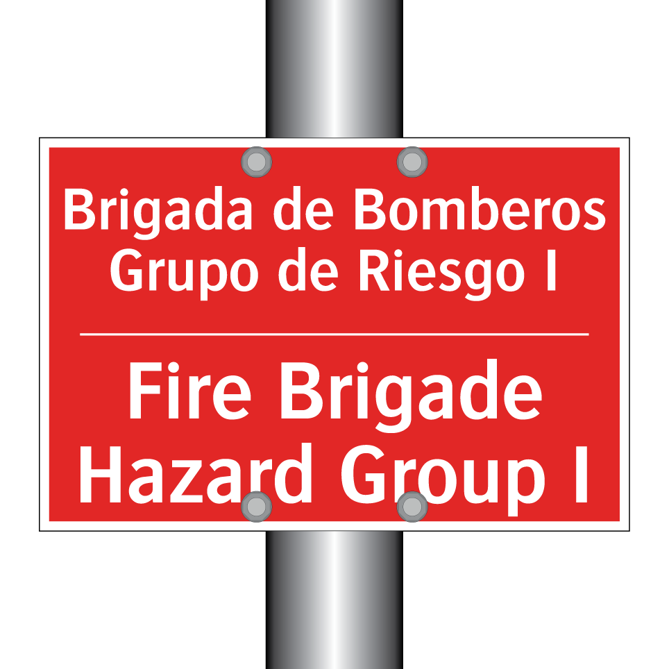 Brigada de Bomberos Grupo de /.../ - Fire Brigade Hazard Group I