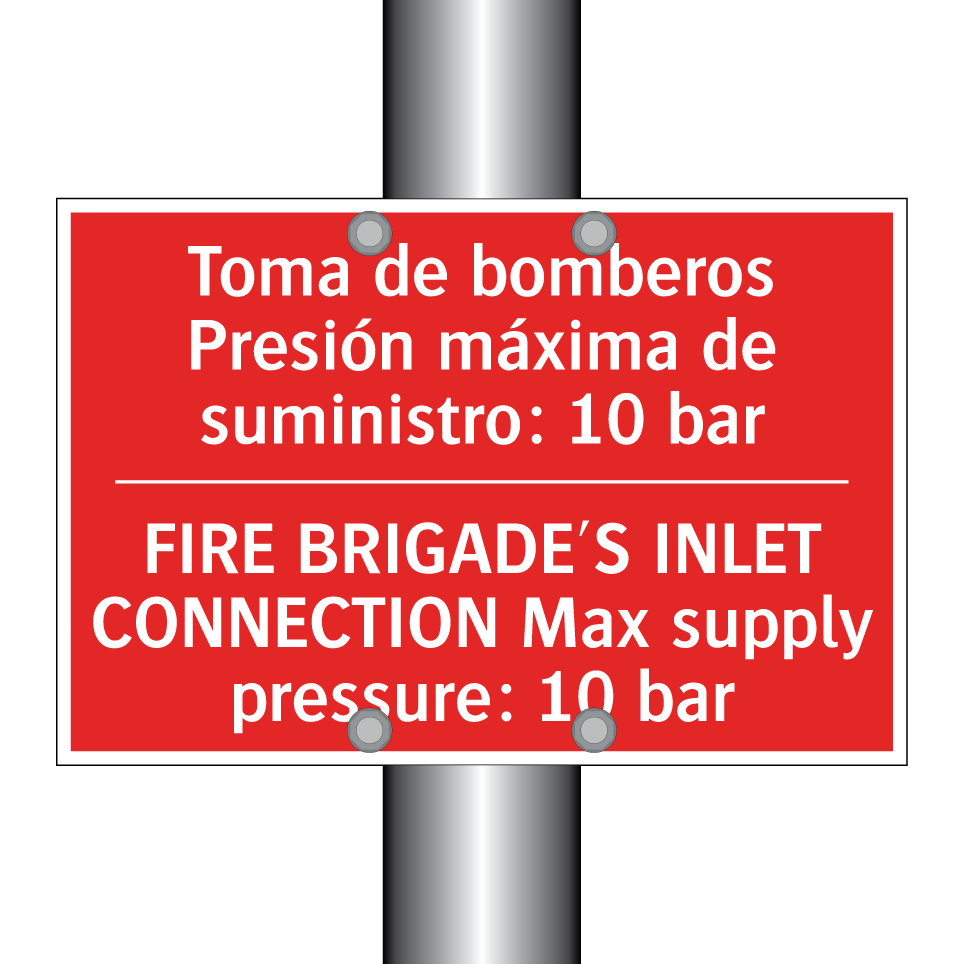 Toma de bomberos /.../ - FIRE BRIGADE'S INLET /.../