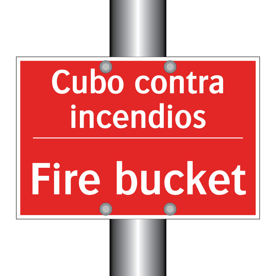 Cubo contra incendios - Fire bucket