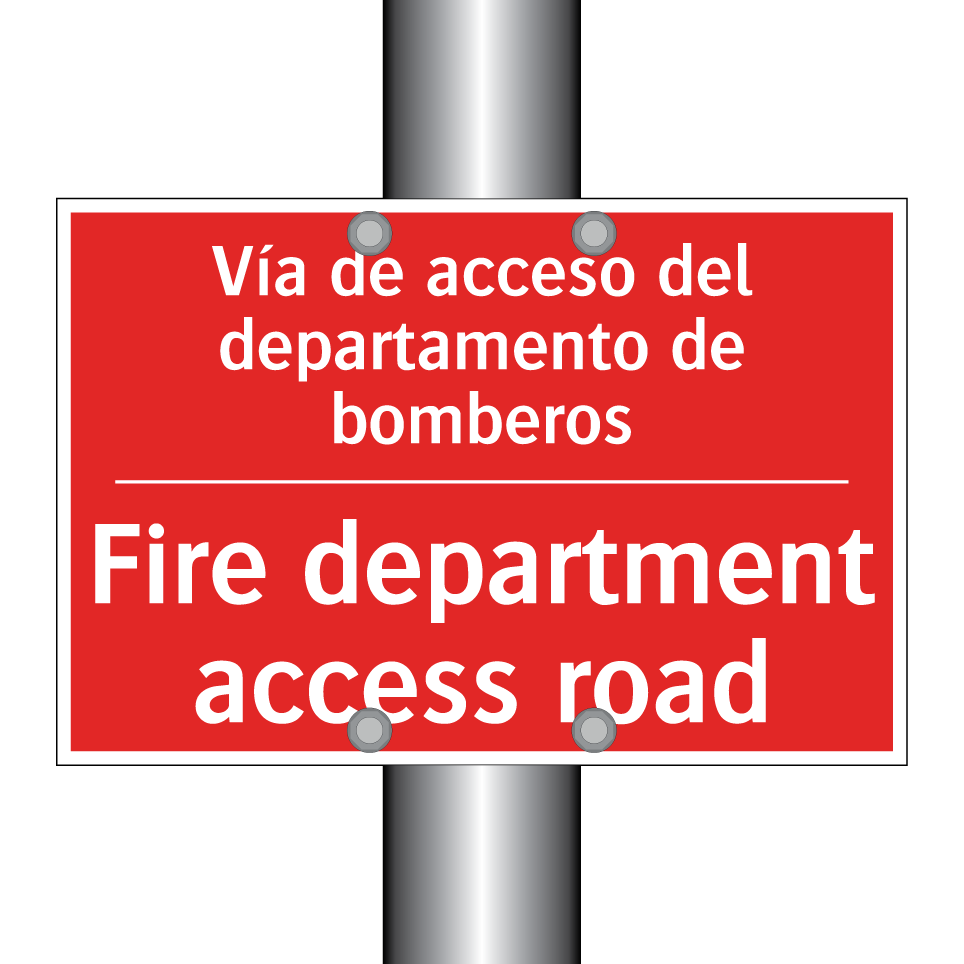 Vía de acceso del /.../ - Fire department access road