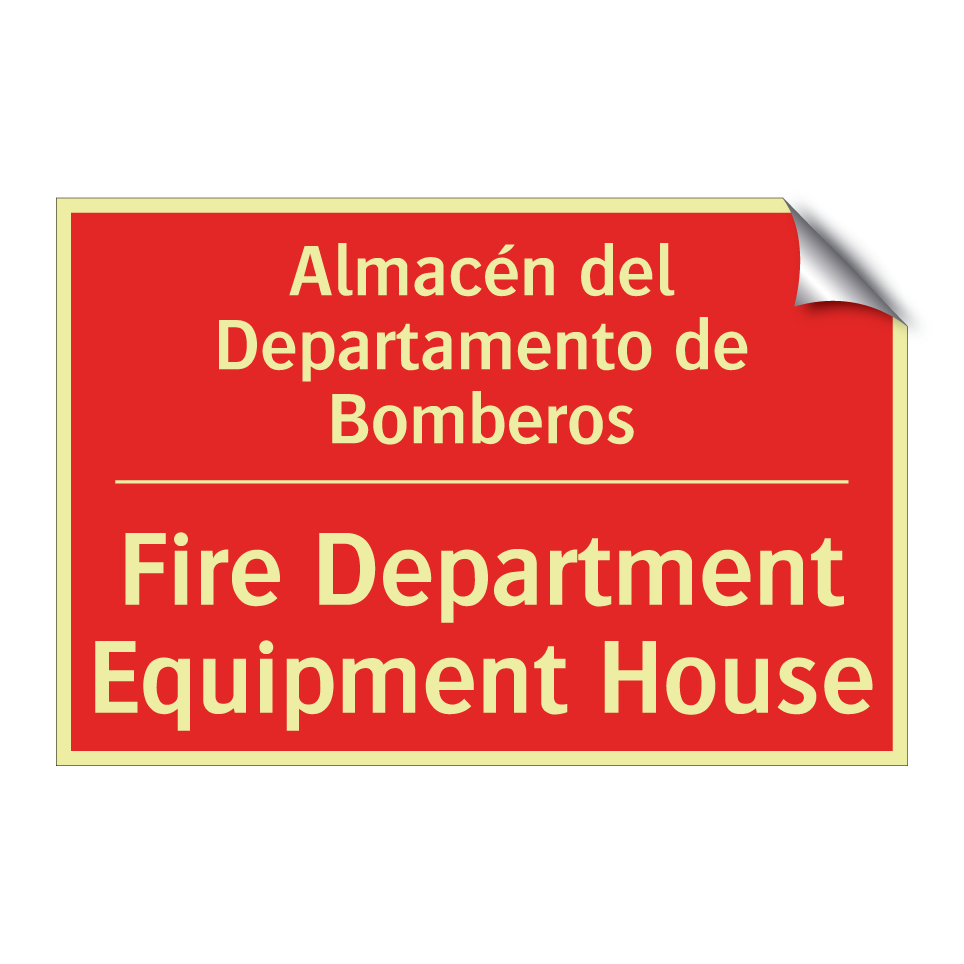 Almacén del Departamento de /.../ - Fire Department Equipment /.../