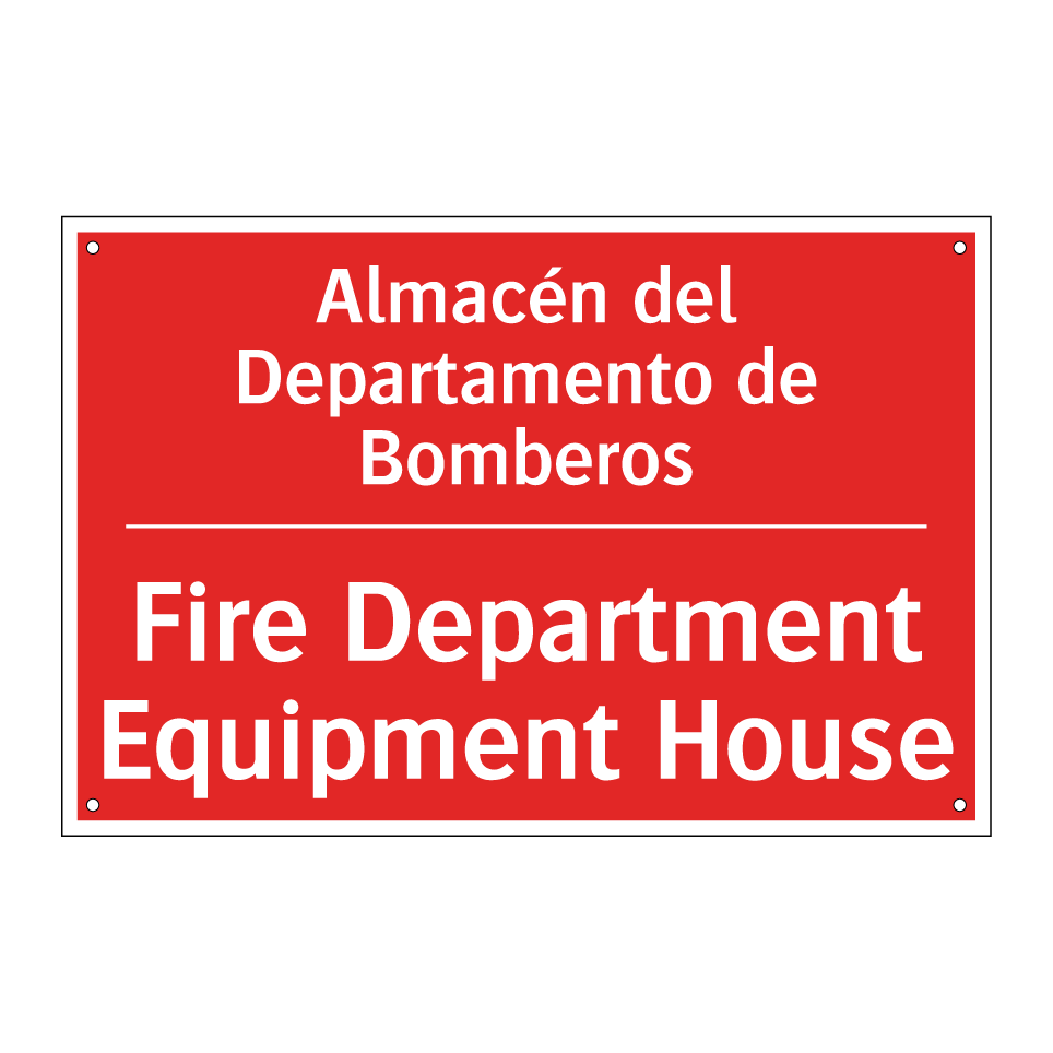 Almacén del Departamento de /.../ - Fire Department Equipment /.../