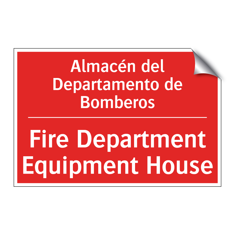 Almacén del Departamento de /.../ - Fire Department Equipment /.../