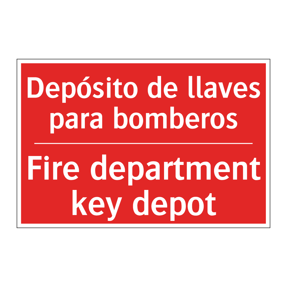 Depósito de llaves para /.../ - Fire department key depot