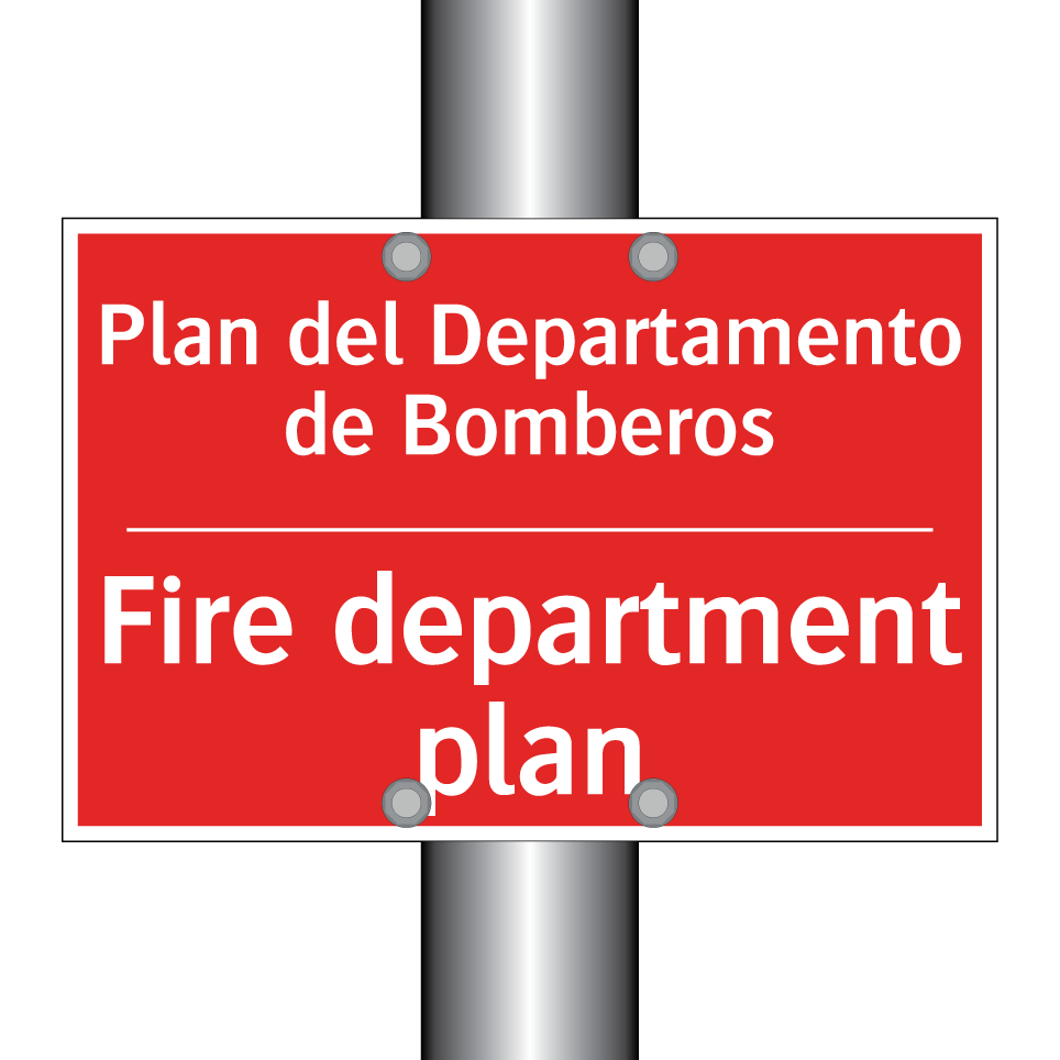 Plan del Departamento de /.../ - Fire department plan