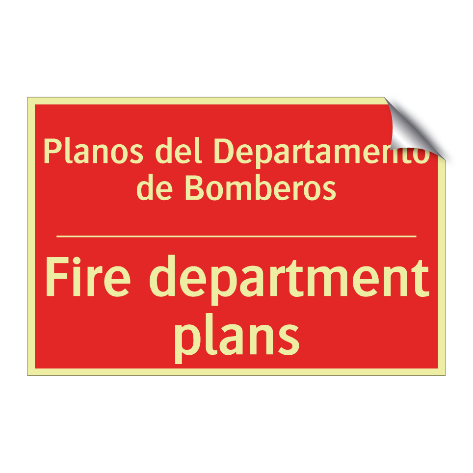 Planos del Departamento de /.../ - Fire department plans