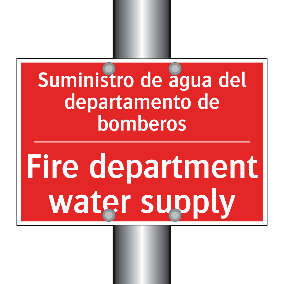 Suministro de agua del /.../ - Fire department water supply