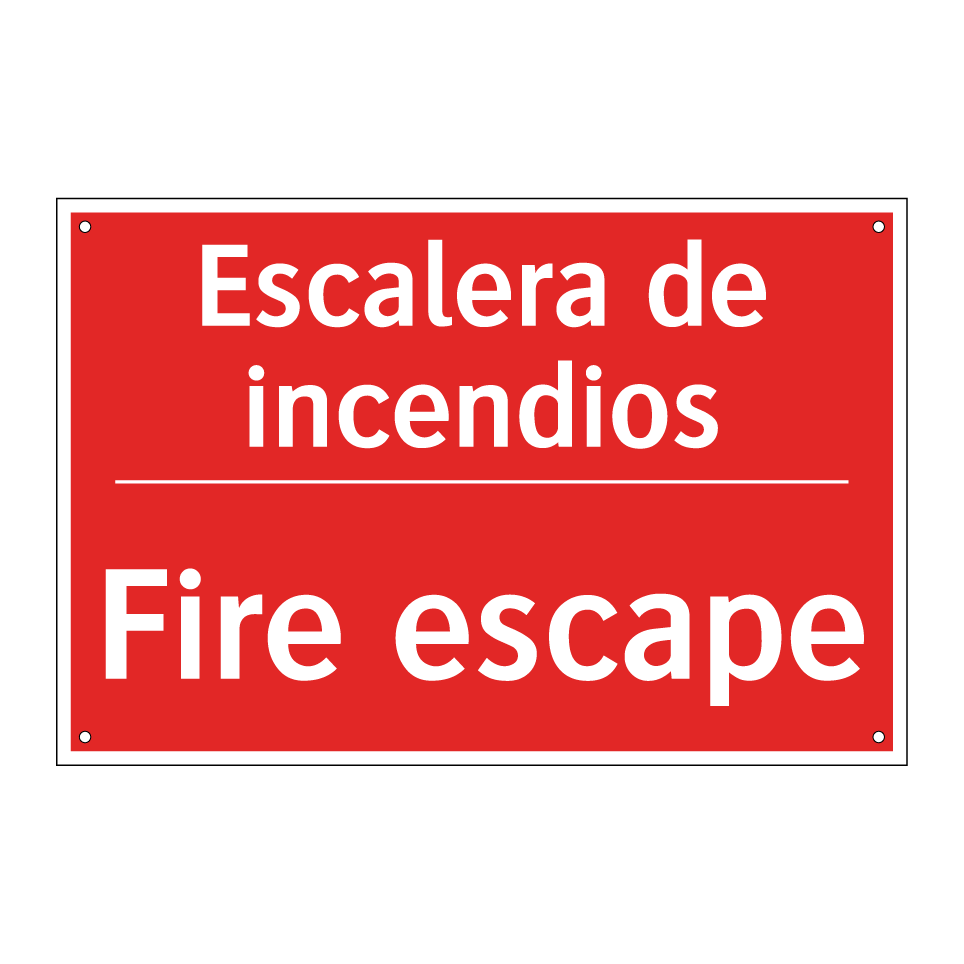 Escalera de incendios - Fire escape