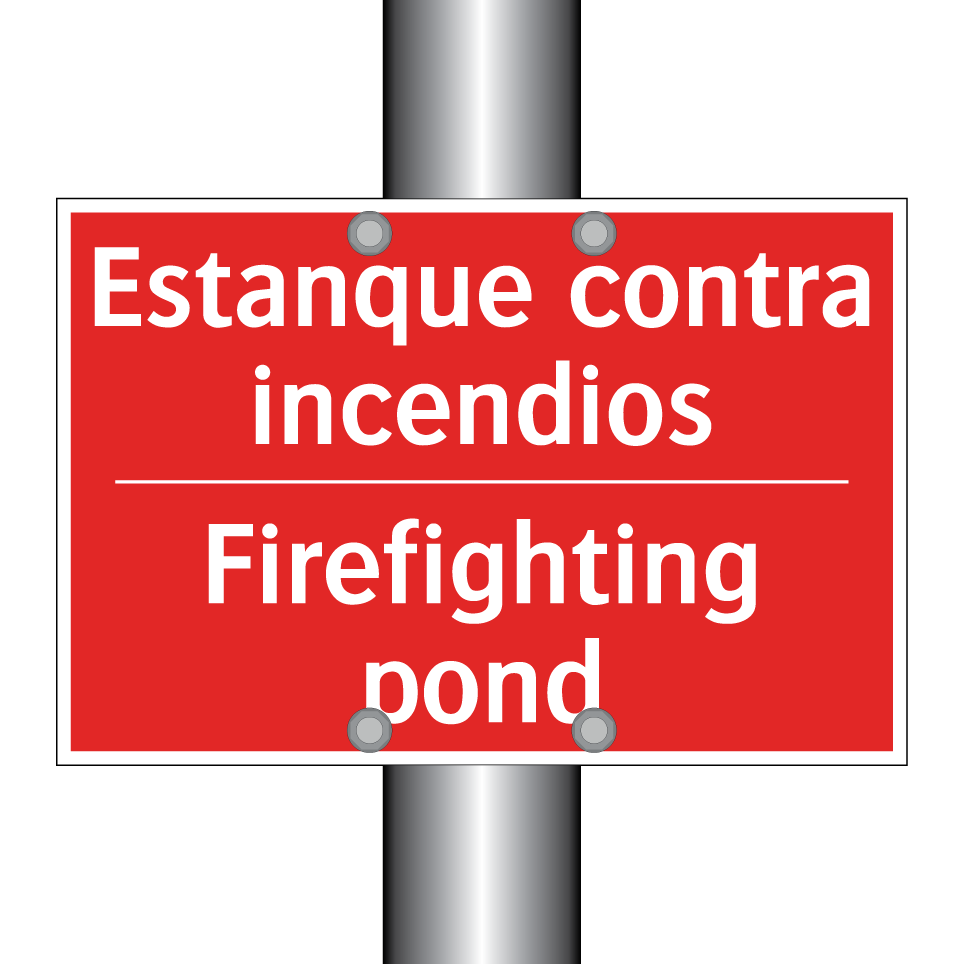 Estanque contra incendios - Firefighting pond