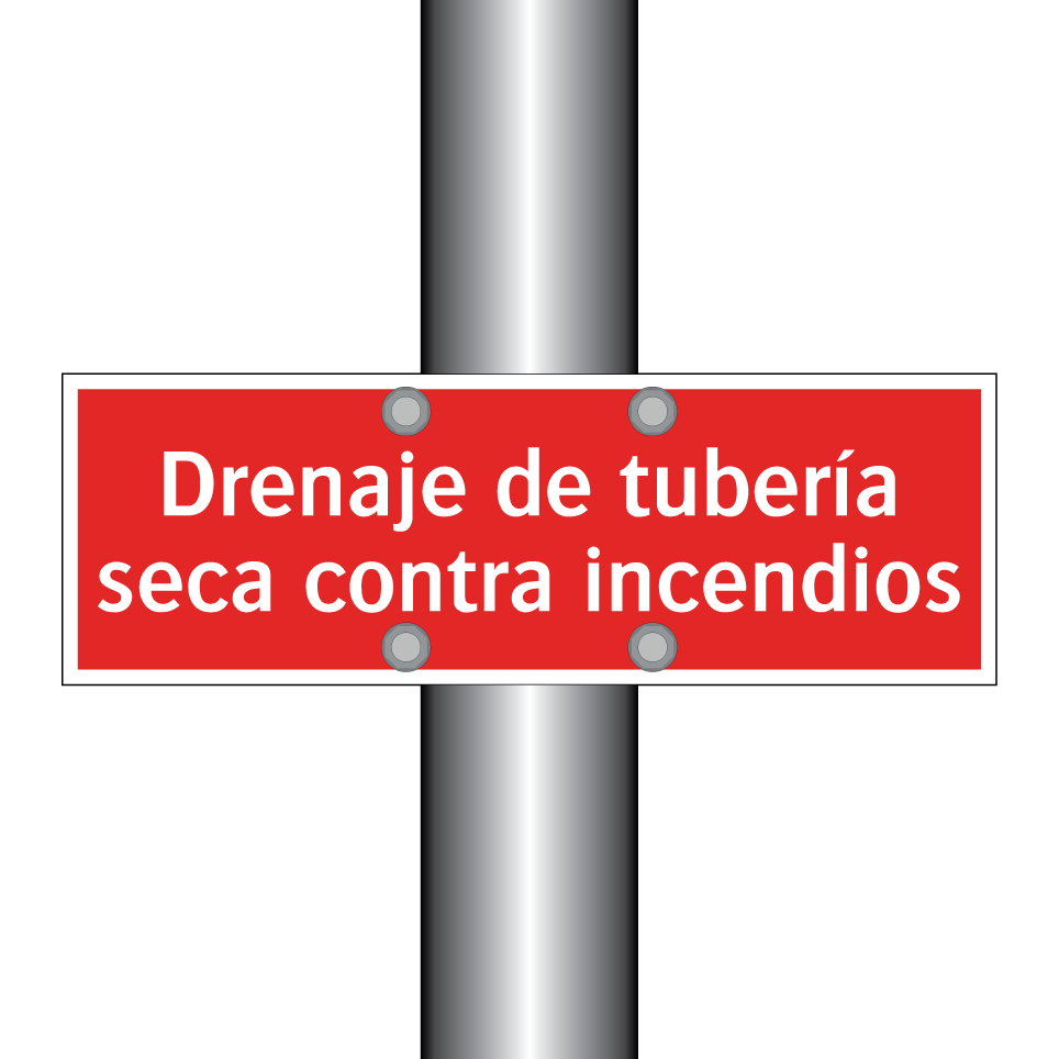 Drenaje de tubería seca contra incendios