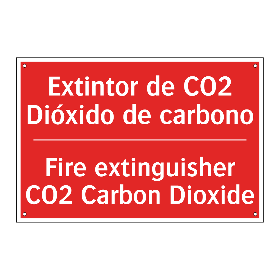Extintor de CO2 Dióxido de /.../ - Fire extinguisher CO2 Carbon /.../