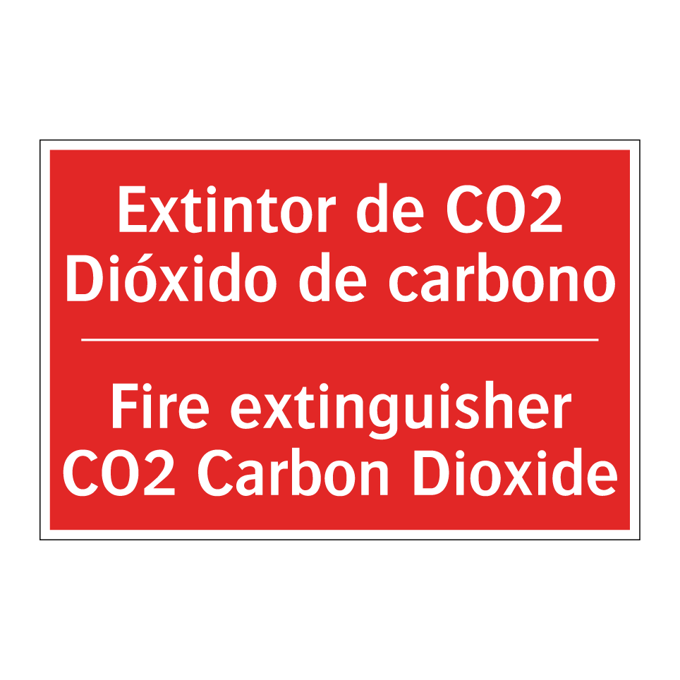 Extintor de CO2 Dióxido de /.../ - Fire extinguisher CO2 Carbon /.../