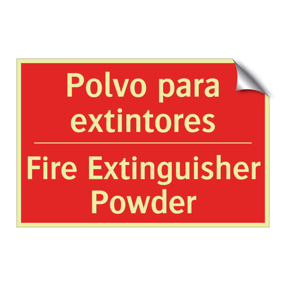 Polvo para extintores - Fire Extinguisher Powder