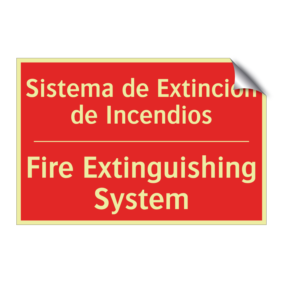 Sistema de Extinción de /.../ - Fire Extinguishing System