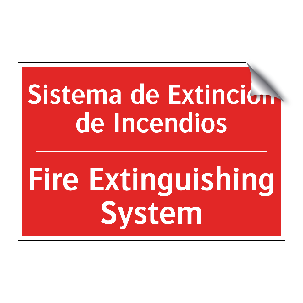 Sistema de Extinción de /.../ - Fire Extinguishing System