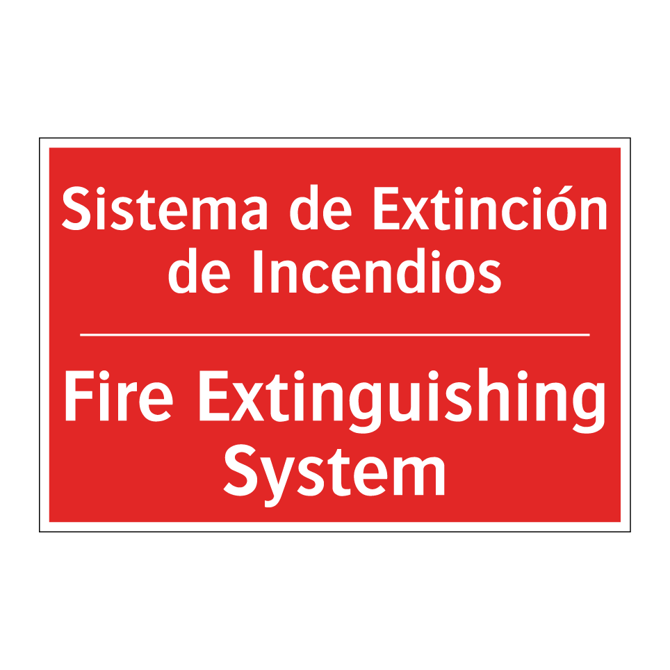 Sistema de Extinción de /.../ - Fire Extinguishing System