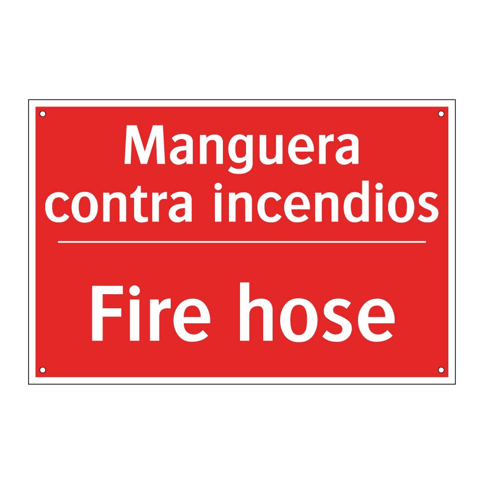 Manguera contra incendios - Fire hose
