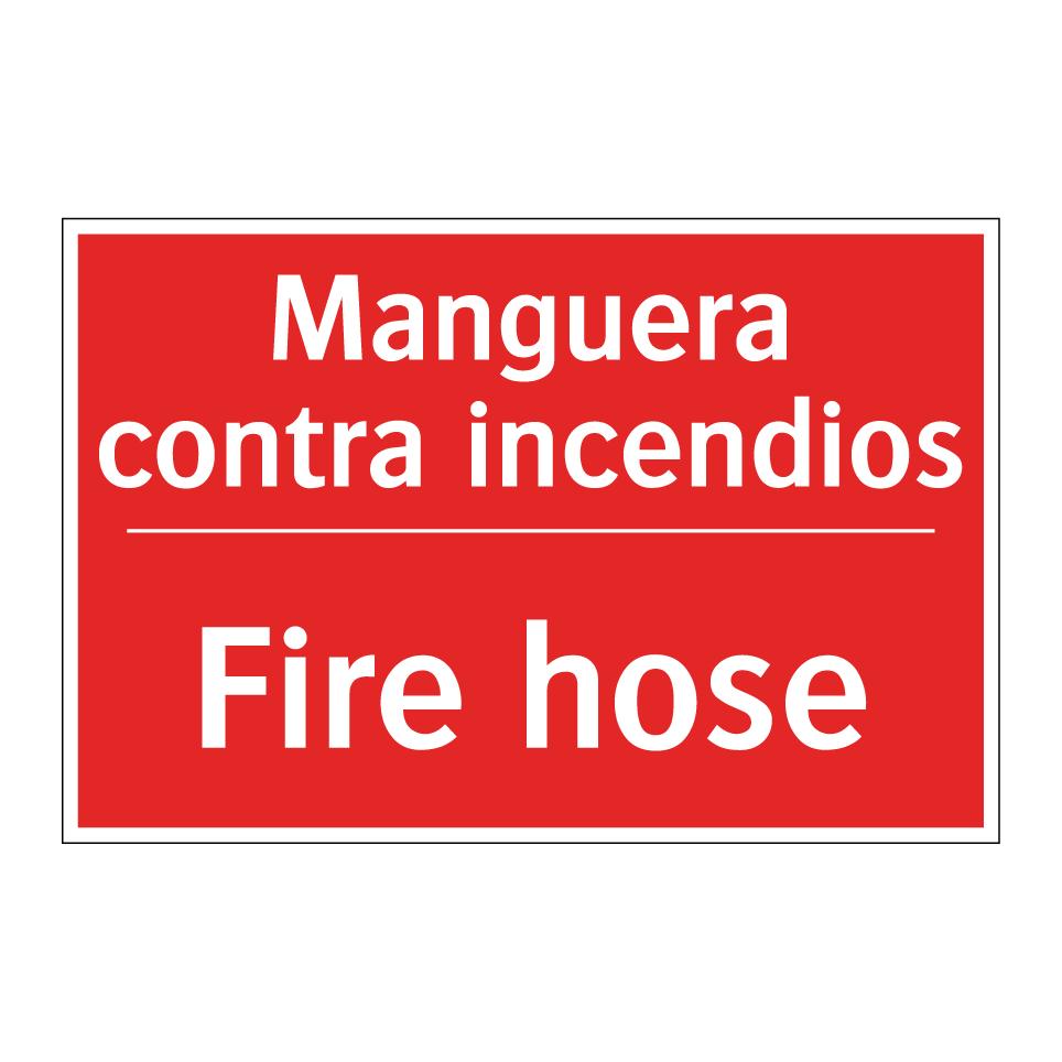 Manguera contra incendios - Fire hose