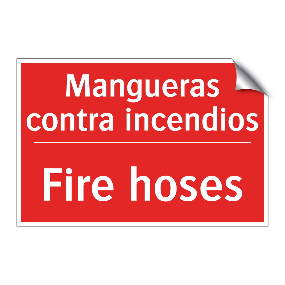 Mangueras contra incendios - Fire hoses