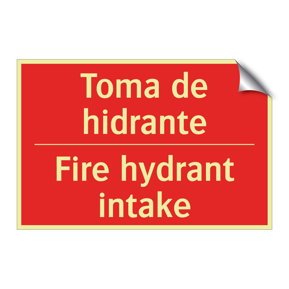 Toma de hidrante - Fire hydrant intake