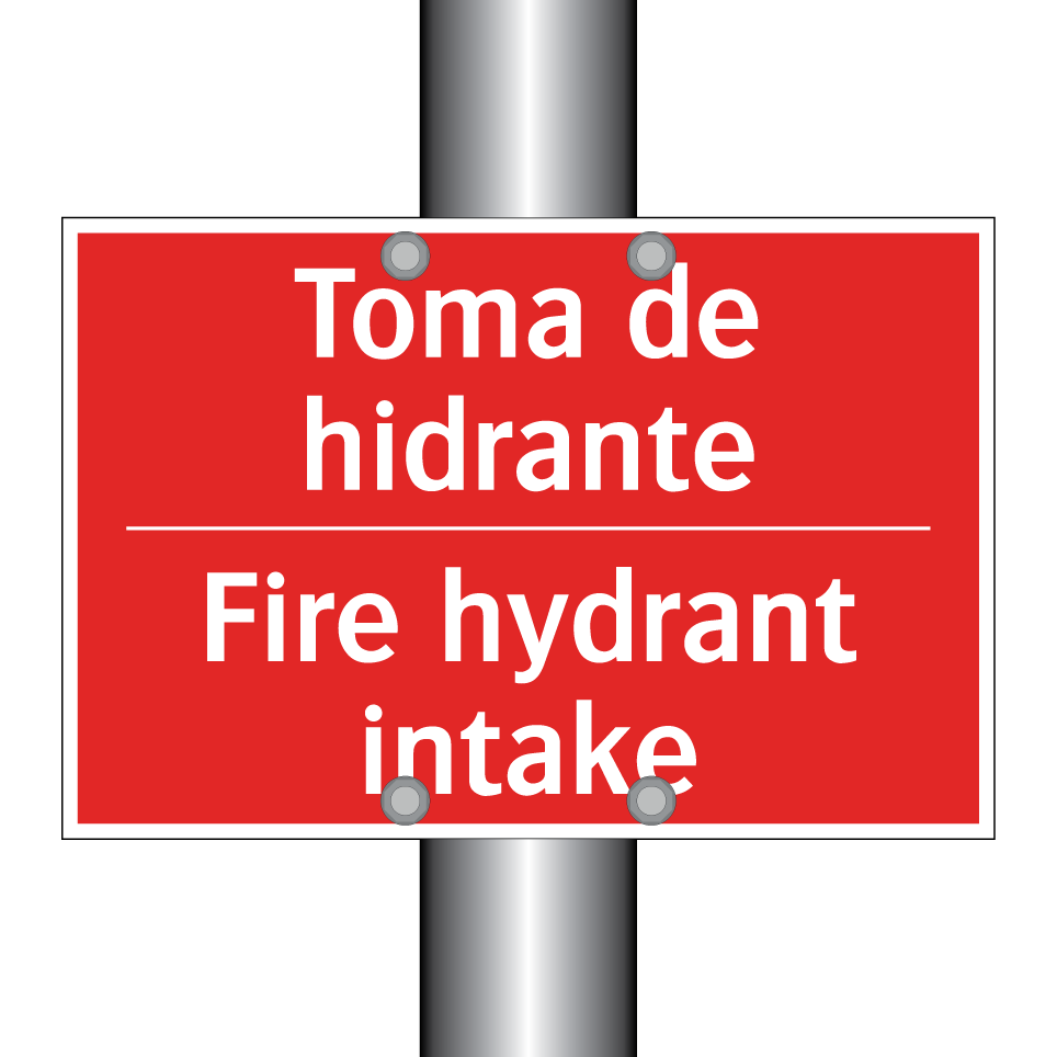 Toma de hidrante - Fire hydrant intake
