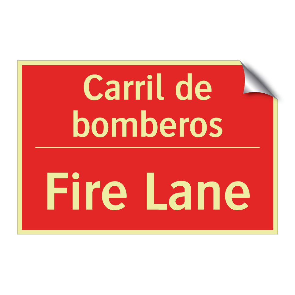 Carril de bomberos - Fire Lane