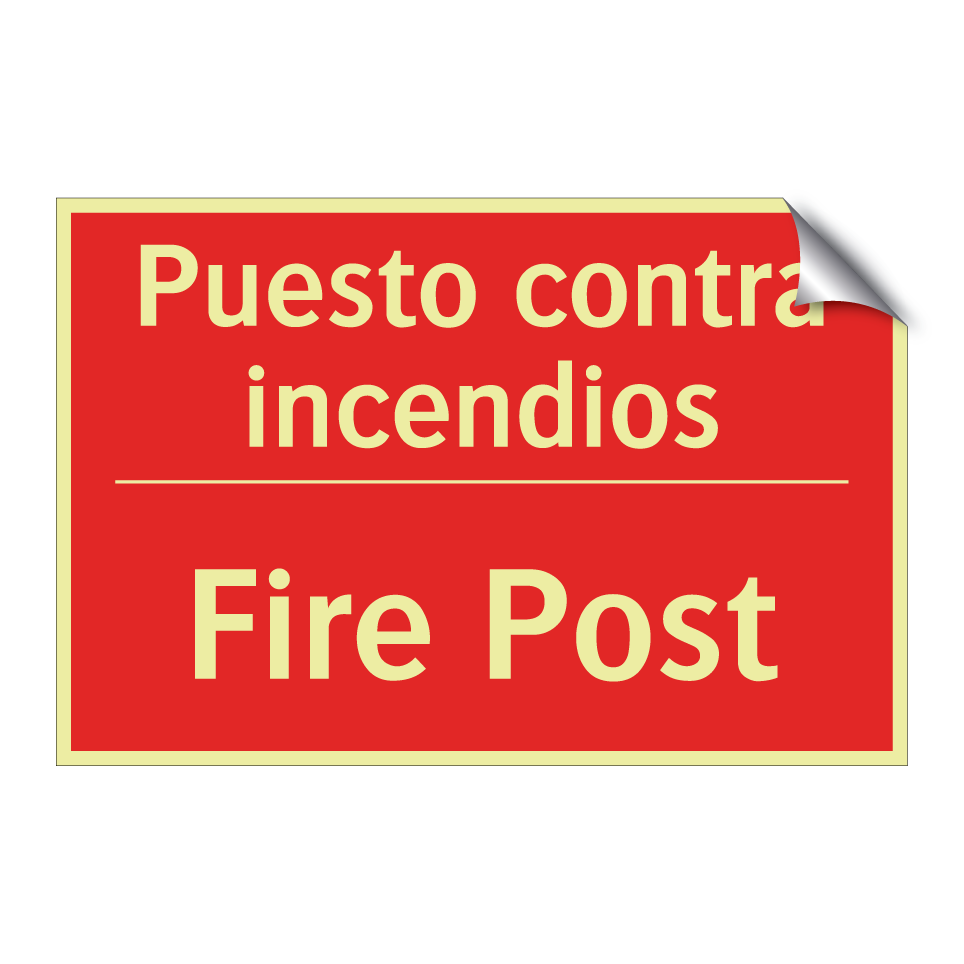 Puesto contra incendios - Fire Post