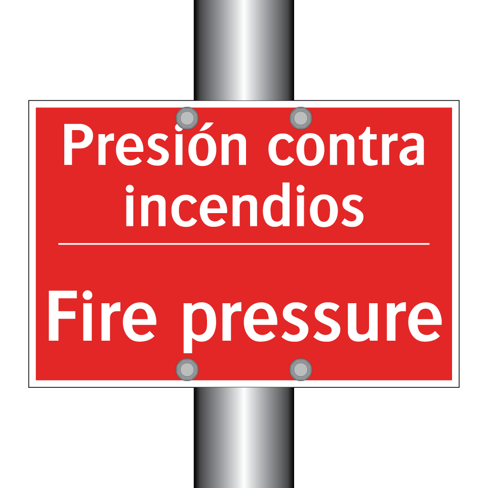 Presión contra incendios - Fire pressure