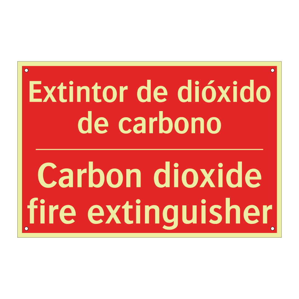 Extintor de dióxido de carbono - Carbon dioxide fire /.../