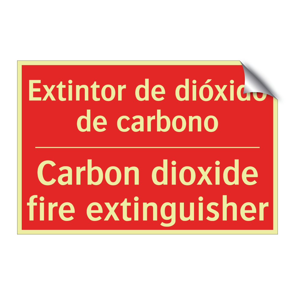 Extintor de dióxido de carbono - Carbon dioxide fire /.../