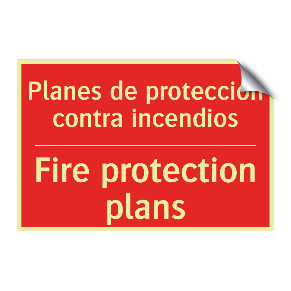 Planes de protección contra /.../ - Fire protection plans