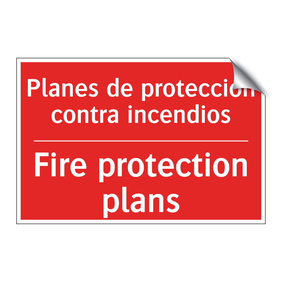Planes de protección contra /.../ - Fire protection plans