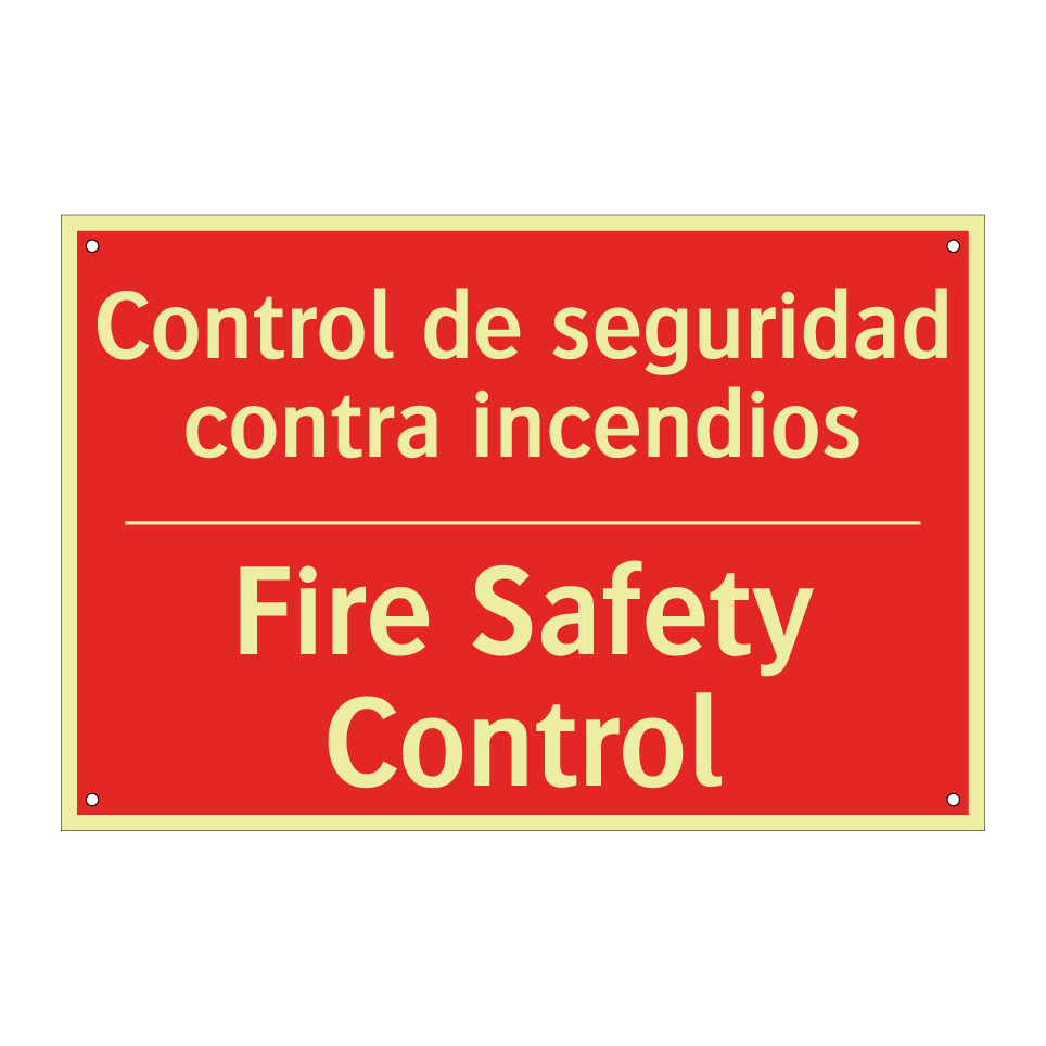 Control de seguridad contra /.../ - Fire Safety Control