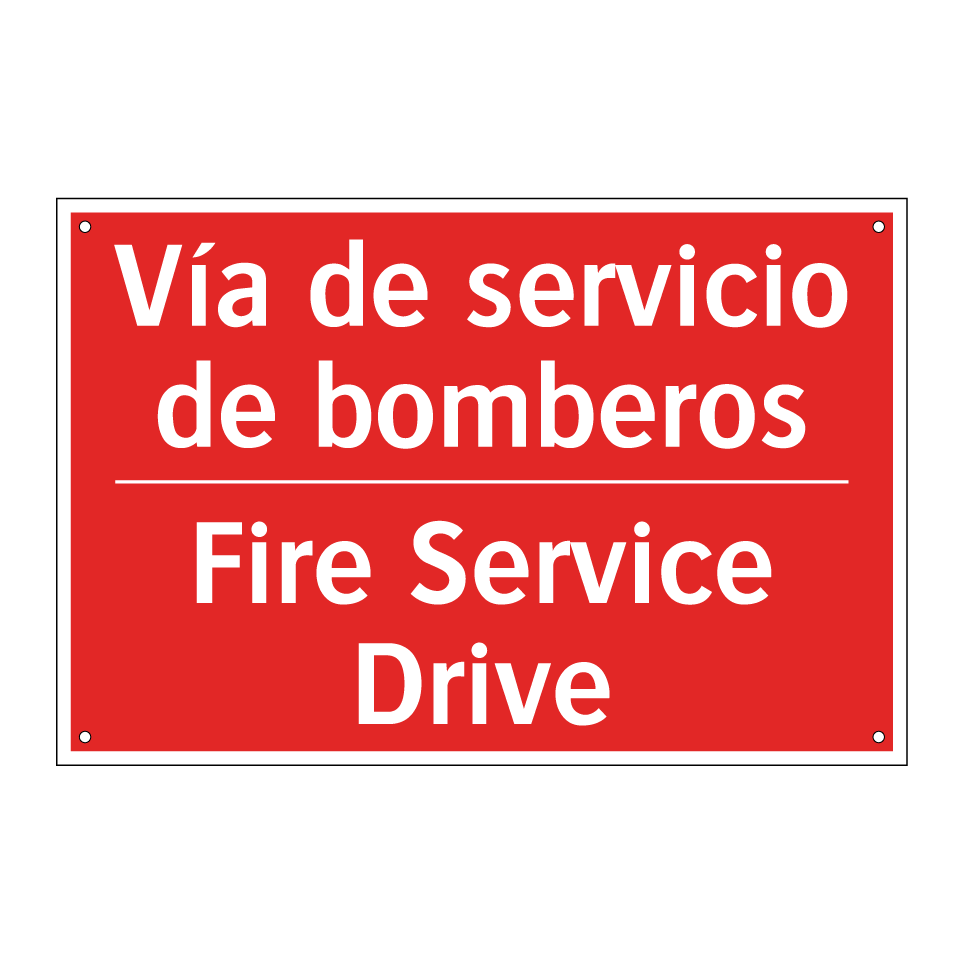 Vía de servicio de bomberos - Fire Service Drive