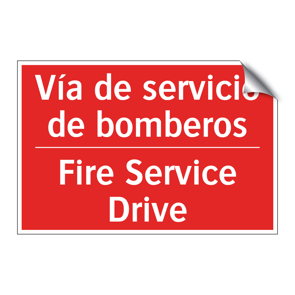 Vía de servicio de bomberos - Fire Service Drive
