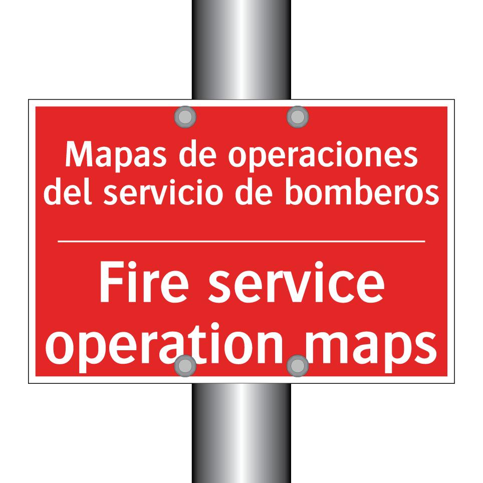 Mapas de operaciones del /.../ - Fire service operation maps