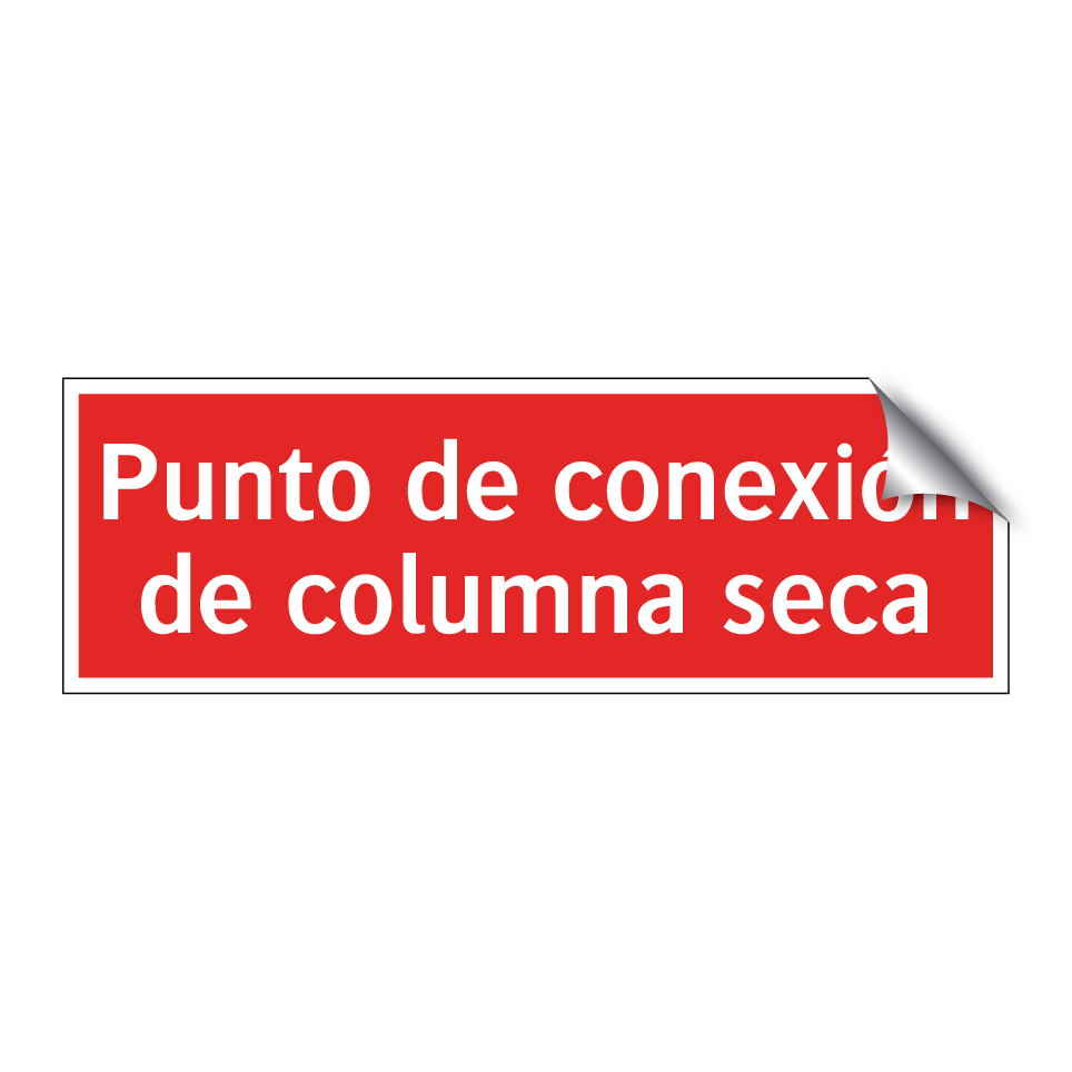 Punto de conexión de columna seca