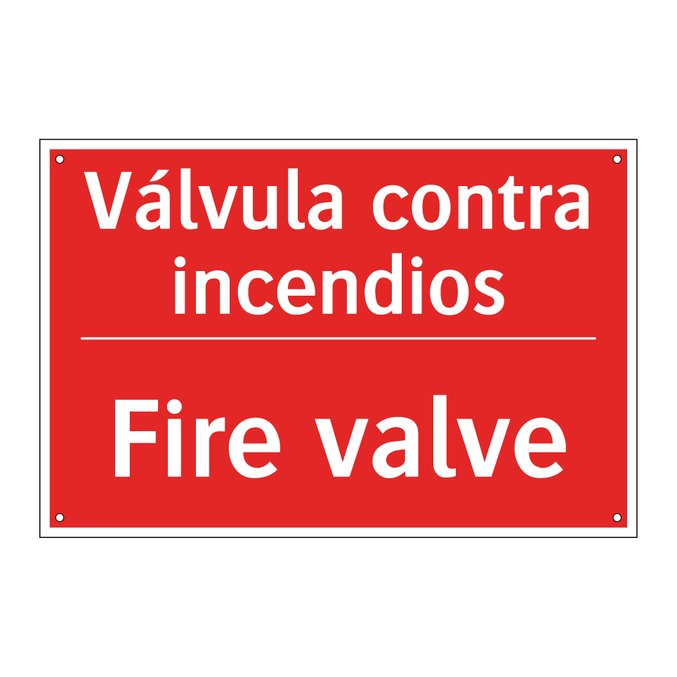 Válvula contra incendios - Fire valve